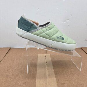 The North Face Thermoball Traction Mule V Womens Sz 9 Green Insulated Slippers